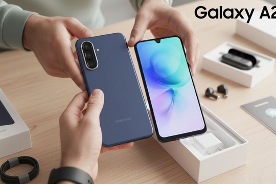 Galaxy A27 lộ diện với camera selfie 12MP quay video 4K tiệm cận dòng flagship