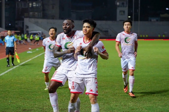 Hải Phòng hạ gục Hà Nội FC 1-0: Nguyễn Hữu Nam rực sáng chấm dứt chuỗi 5 trận bết bát