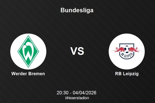Nhận định Werder Bremen vs RB Leipzig - Bundesliga: Đối đầu chênh lệch tại Weserstadion