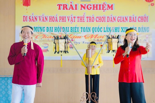 Phát huy giá trị nghệ thuật bài chòi ở cơ sở