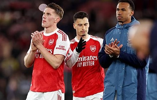 Arsenal vỡ mộng ăn bốn sau thất bại cay đắng 1-2 trước Southampton tại FA Cup