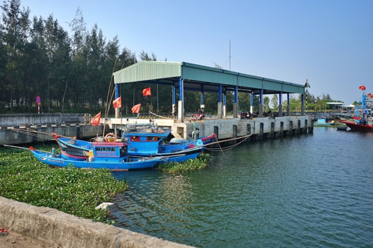 Cảng cá Hồng Triều chờ ngày đi vào hoạt động