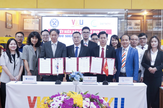 Trường Đại học Công nghệ thông tin và Truyền thông Việt - Hàn hợp tác với đại học của Hàn Quốc