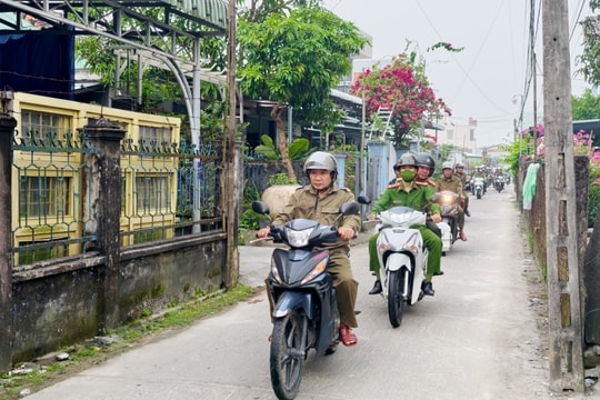 Gìn giữ trật tự đô thị và nếp sống văn minh là nhiệm vụ thường xuyên
