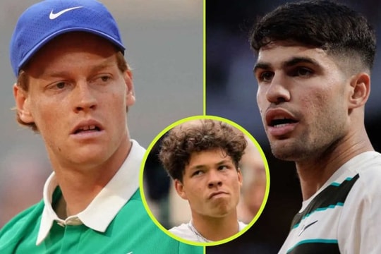 Sinner đe dọa ngôi số 1 của Alcaraz, Ben Shelton vươn lên dẫn đầu tennis Mỹ