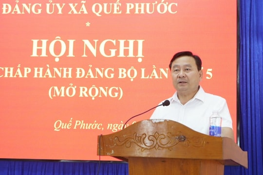 Xã Quế Phước tập trung nâng cao chất lượng công tác xây dựng Đảng