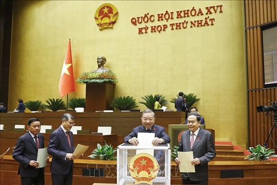 Kỳ họp thứ Nhất, Quốc hội khóa XVI: Quốc hội tiếp tục thực hiện công tác nhân sự