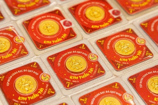 Cập nhật 08:15 sáng 08/04/2026: Giá vàng đồng loạt tăng 4,5 triệu đồng, riêng Phú Quý SJC tăng 4,6 triệu