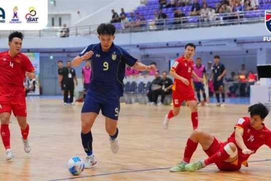 Tuyển Futsal Việt Nam thua Thái Lan 2-4: Sai lầm phút cuối và bài học trước bán kết