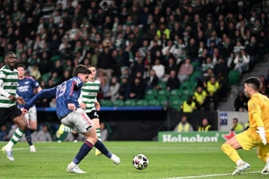 Arsenal thắng kịch tính Sporting: Havertz tỏa sáng và kỷ lục lịch sử của Max Dowman