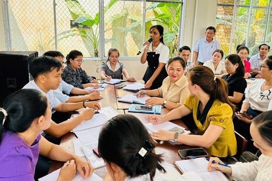 Sinh hoạt chuyên đề ứng dụng trí tuệ nhân tạo bậc tiểu học