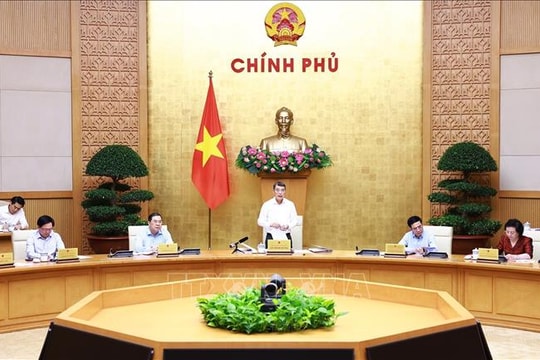 Thủ tướng Lê Minh Hưng chủ trì họp Thường trực Chính phủ và Thường trực Đảng ủy Chính phủ