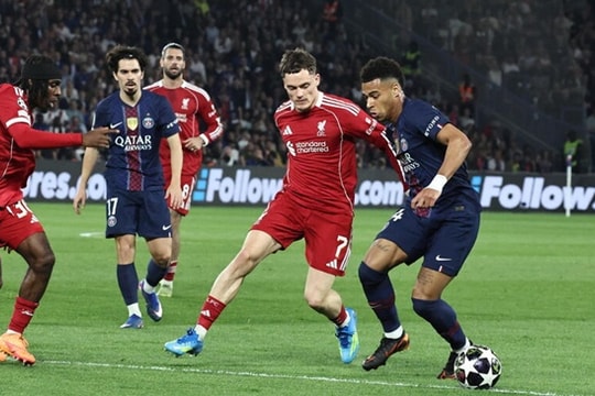 Desire Doue tỏa sáng giúp PSG hạ Liverpool: San bằng kỷ lục Champions League của Mbappe