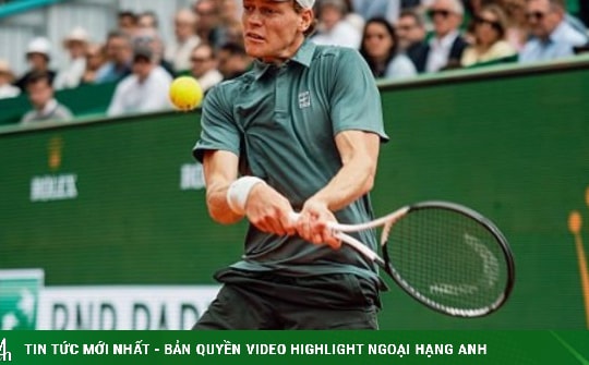 Jannik Sinner thắng áp đảo set đầu trước khi Tomas Machac gây bất ngờ tại Monte Carlo