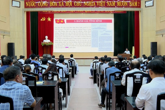 Tập huấn công tác phòng chống tham nhũng, lãng phí, tiêu cực
