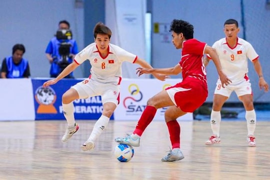 Thua sát nút Indonesia 2-3, tuyển Futsal Việt Nam dừng bước đầy tiếc nuối tại bán kết Đông Nam Á