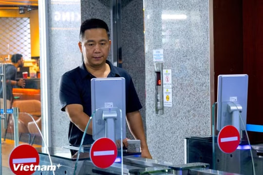 Sân bay Đà Nẵng ưu tiên cho hành khách dùng sinh trắc học làm thủ tục lên máy bay