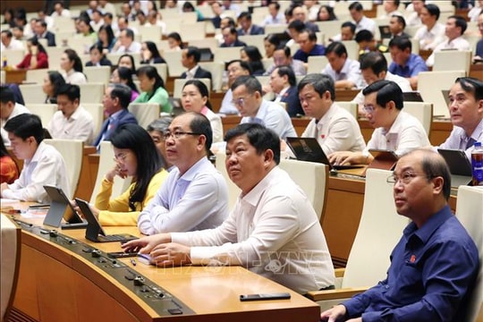 Phê chuẩn Trưởng đoàn và Phó Trưởng đoàn đại biểu Quốc hội khóa XVI của 6 thành phố trực thuộc Trung ương