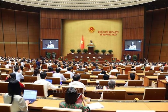 Thông cáo báo chí số 8, Kỳ họp thứ Nhất, Quốc hội khóa XVI