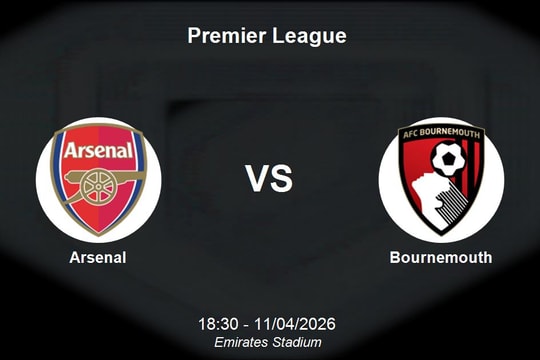 Nhận định Arsenal vs Bournemouth - Premier League: Cơ hội bứt phá cho "Pháo thủ"