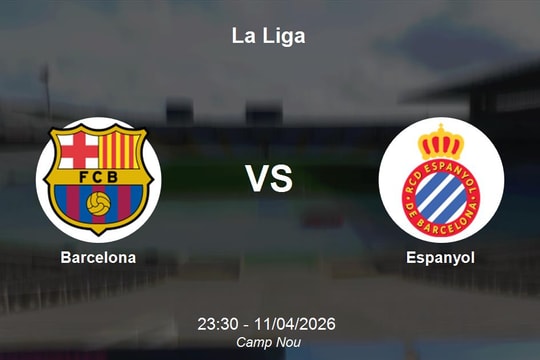 Nhận định Barcelona vs Espanyol - Derby xứ Catalonia đầy kịch tính tại La Liga ngày 11/04