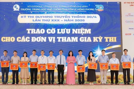 Học sinh Đà Nẵng đạt thành tích cao tại Kỳ thi Olympic truyền thống 30/4