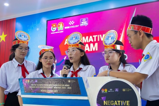 Chung kết Olympic tiếng Anh Đà Nẵng 2025 - 2026