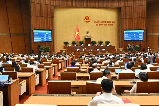 Thông cáo báo chí số 9, Kỳ họp thứ nhất, Quốc hội khóa XVI
