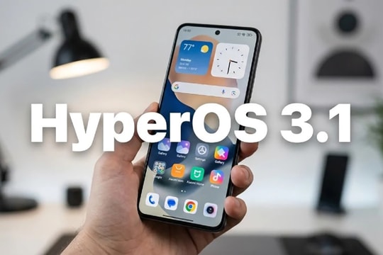 Danh sách các thiết bị Xiaomi trên toàn cầu được cập nhật HyperOS 3.1 dựa trên Android 16