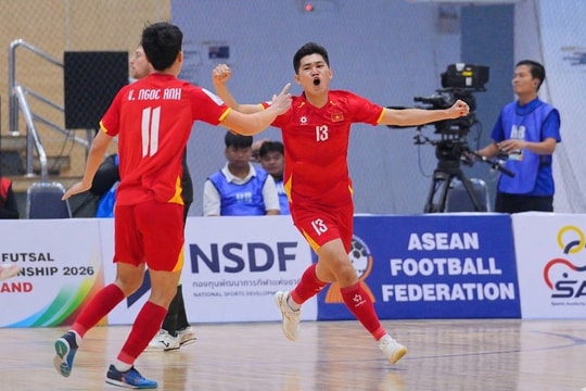 Futsal Việt Nam đè bẹp Australia 4-0 để giành Huy chương Đồng Đông Nam Á