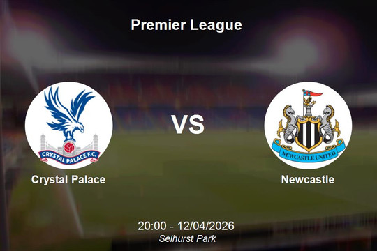 Nhận định Crystal Palace vs Newcastle - Premier League