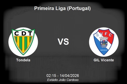 Nhận định Tondela vs Gil Vicente - Primeira Liga: Thử thách tại Estádio João Cardoso