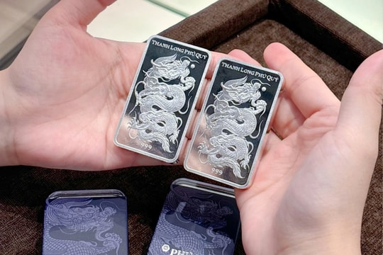 Giá bạc hôm nay 16/4/2026: Bạc thỏi giảm tới 747.000 đồng