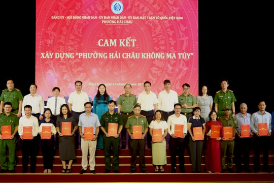 Quyết tâm xây dựng phường Hải Châu không ma túy