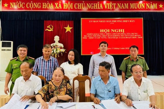 Điện Bàn quyết tâm xây dựng phường không ma túy giai đoạn 2026 - 2028
