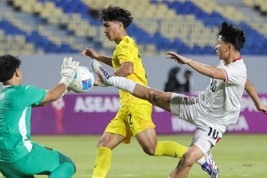 U17 Indonesia thua sốc Malaysia 0-1: Chủ nhà đối diện nguy cơ bị loại sớm