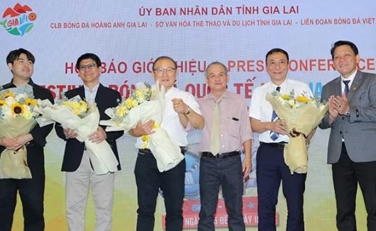 HLV Park Hang Seo và bầu Đức cùng nâng tầm giải bóng đá U14 quốc tế 2026