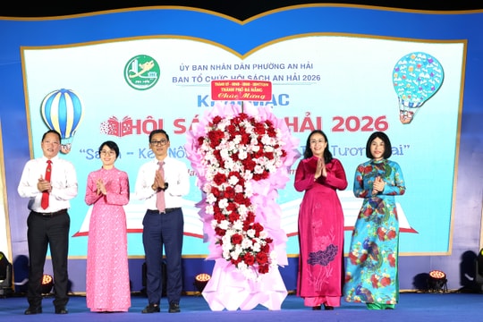 Khai mạc Hội sách phường An Hải 2026
