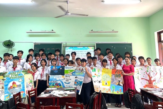Thí điểm bộ tài liệu giáo dục bảo tồn đại dương tại 5 trường học