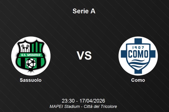Nhận định Sassuolo vs Como - Serie A: Thử thách cực đại cho chủ nhà