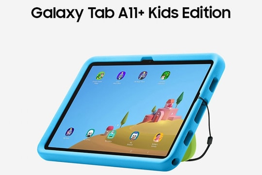 Samsung ra mắt Galaxy Tab A11+ Kids Edition: Tablet bền bỉ giúp phụ huynh quản lý con nhỏ hiệu quả
