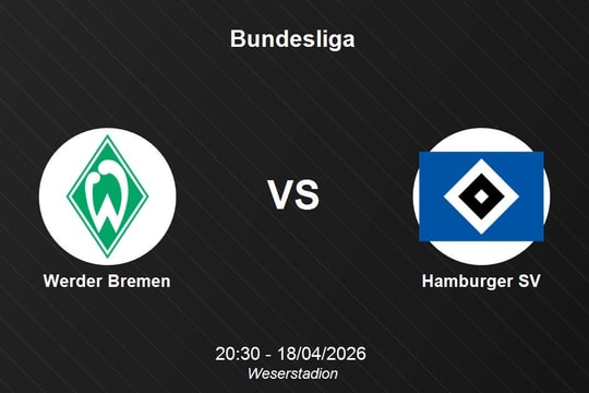 Nhận định Werder Bremen vs Hamburger SV - Derby phương Bắc kịch tính tại Bundesliga