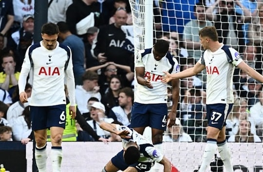 Tottenham đánh rơi chiến thắng trước Brighton bởi bàn thua nghiệt ngã phút 90+5