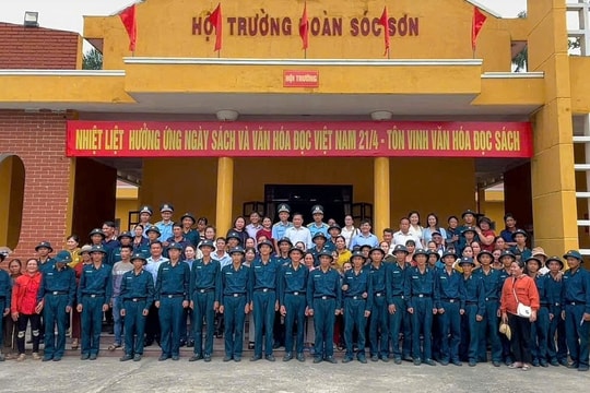 Tân binh Sư đoàn Phòng không 375 trưởng thành sau nhập ngũ