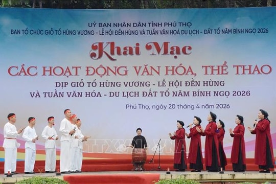 Mở màn Tuần văn hóa - du lịch Đất Tổ 2026 với nhiều hoạt động đặc sắc