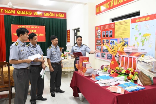 Chi đội Kiểm ngư số 3 tổ chức hội thi tuyên truyền, giới thiệu sách