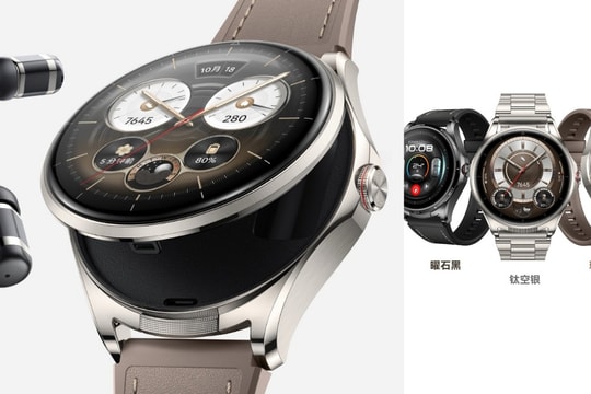 Huawei Watch Buds 2 ra mắt với thiết kế tích hợp tai nghe và màn hình 3.000 nits vượt trội