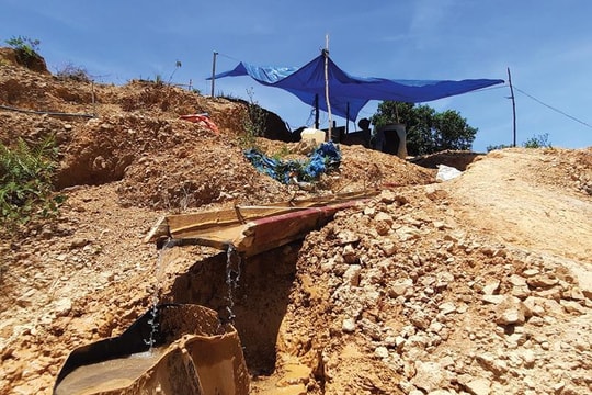 Đà Nẵng đẩy mạnh kiểm tra, xử lý dứt điểm tình trạng khai thác vàng trái phép