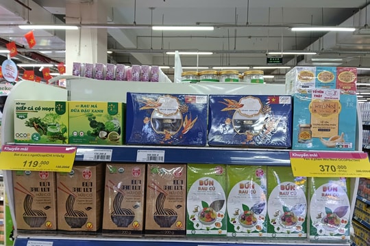 Nâng tầm sản phẩm OCOP vào siêu thị