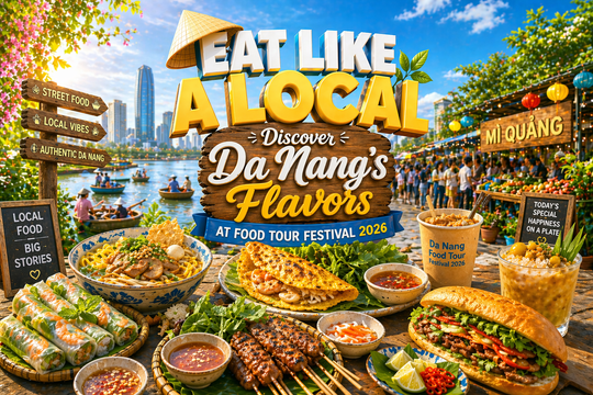 Eat like a local: Discover Da Nang’s flavors at Food Tour Festival 2026